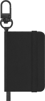 Cover von Notizbuch-Anhänger The Mini Charm Schwarz