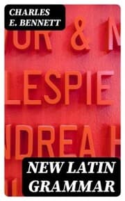 Cover von New Latin Grammar