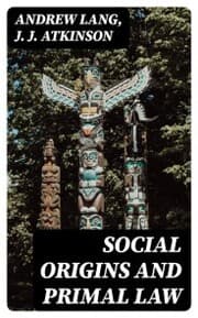 Cover von Social Origins and Primal Law