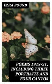 Cover von Poems 1918-21, Including Three Portraits and Four Cantos