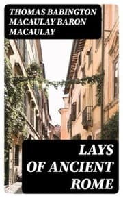 Cover von Lays of Ancient Rome