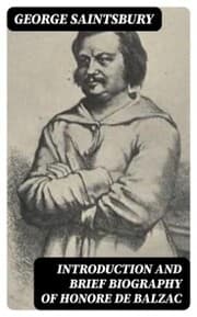 Cover von Introduction and brief biography of Honore de Balzac