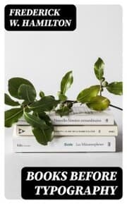 Cover von Books Before Typography