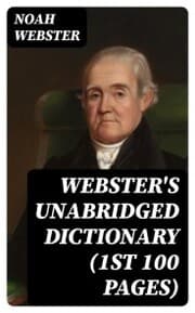 Cover von Webster's Unabridged Dictionary (1st 100 Pages)