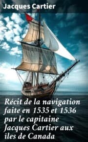 Cover von Récit de la navigation faite en 1535 et 1536 par le capitaine Jacques Cartier aux îles de Canada