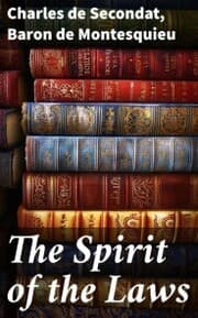 Cover von The Spirit of the Laws