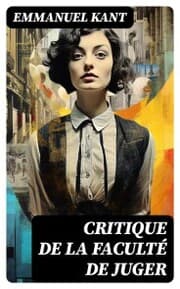 Cover von Critique de la faculté de juger