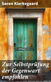 Cover von Zur Selbstprüfung der Gegenwart empfohlen