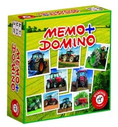 Cover von Memo + Domino - Traktoren