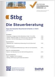 Cover von Die Steuerberatung (Stbg)