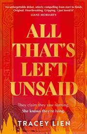 Cover von All That's Left Unsaid