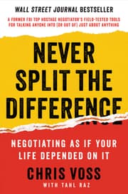 Cover von Never Split the Difference
