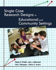Cover von Single Case Research Designs in Educational and Community Settings
