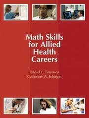 Cover von Math Skills for Allied Health Careers
