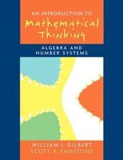 Cover von Introduction to Mathematical Thinking: Algebra and Number Systems