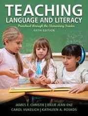 Cover von Teaching Language and Literacy: Preschool Through the Elementary Grades