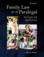 Cover von Family Law for the Paralegal: Concepts and Applications