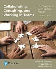 Cover von Collaborating, Consulting, and Working in Teams for Students with Special Needs