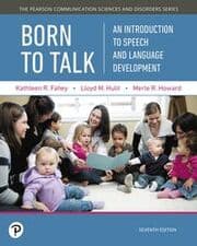 Cover von Born to Talk: An Introduction to Speech and Language Development