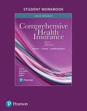 Cover von Student Workbook for Comprehensive Health Insurance: Billing, Coding, and Reimbursement