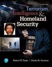 Cover von Terrorism, Intelligence and Homeland Security