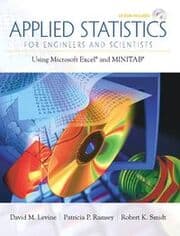 Cover von Applied Statistics for Engineers and Scientists: Using Microsoft Excel & Minitab