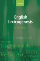 Cover von English Lexicogenesis