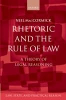 Cover von Rhetoric and The Rule of Law