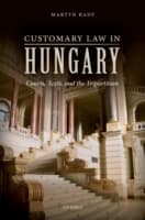 Cover von Customary Law in Hungary
