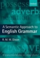 Cover von Semantic Approach to English Grammar
