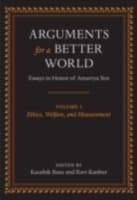 Cover von Arguments for a Better World: Essays in Honor of Amartya Sen
