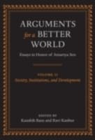 Cover von Arguments for a Better World: Essays in Honor of Amartya Sen