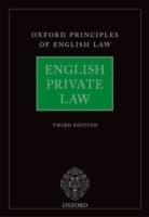 Cover von English Private Law