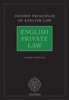 Cover von English Private Law