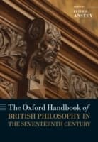 Cover von Oxford Handbook of British Philosophy in the Seventeenth Century