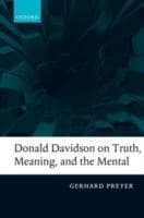 Cover von Donald Davidson on Truth, Meaning, and the Mental
