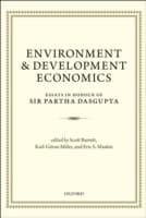 Cover von Environment and Development Economics