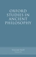 Cover von Oxford Studies in Ancient Philosophy, Volume 44