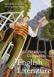 Cover von The Oxford Companion to English Literature