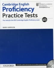Cover von Cambridge English Proficiency Practice Tests with Key