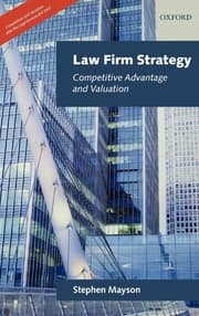 Cover von Law Firm Strategy