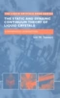 Cover von Static and Dynamic Continuum Theory of Liquid Crystals