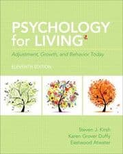 Cover von Psychology for Living: Adjustment, Growth, and Behavior Today