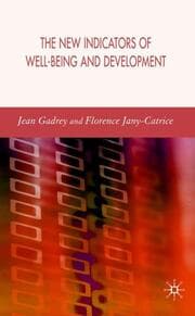 Cover von The New Indicators of Well-Being and Development