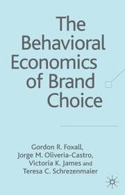 Cover von The Behavioral Economics of Brand Choice