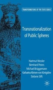Cover von Transnationalization of Public Spheres