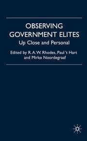 Cover von Observing Government Elites