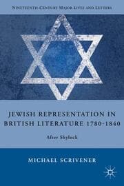 Cover von Jewish Representation in British Literature 1780-1840