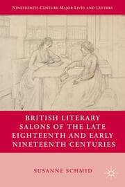 Cover von British Literary Salons of the Late Eighteenth and Early Nineteenth Centuries