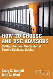 Cover von How to Choose and Use Advisors